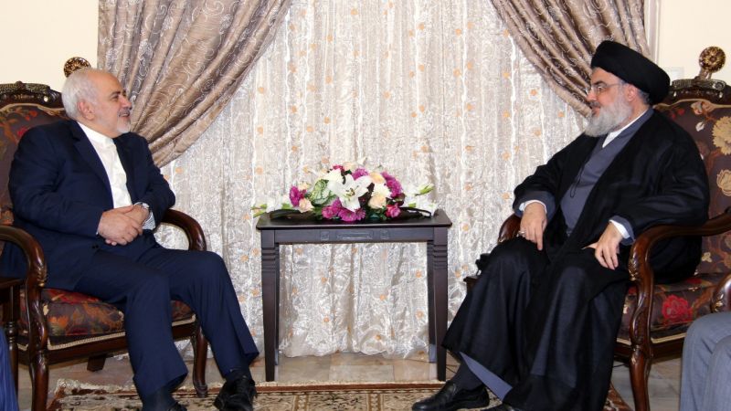 السيد نصرالله يلتقي ظريف والأخير يؤكد: موقفنا ثابت الى جانب لبنان دولةً وشعباً ومقاومة ـ فيديو