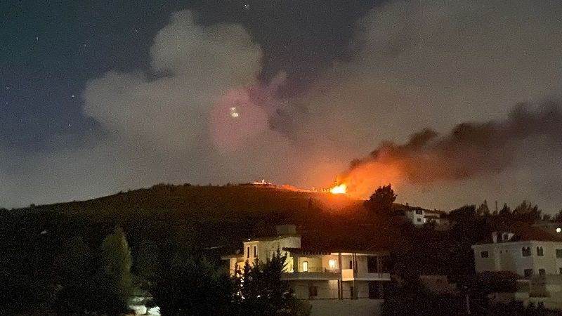  لبنان: الطيران الصهيوني يشن غارة على منزل في بلدة بليدا الحدودية