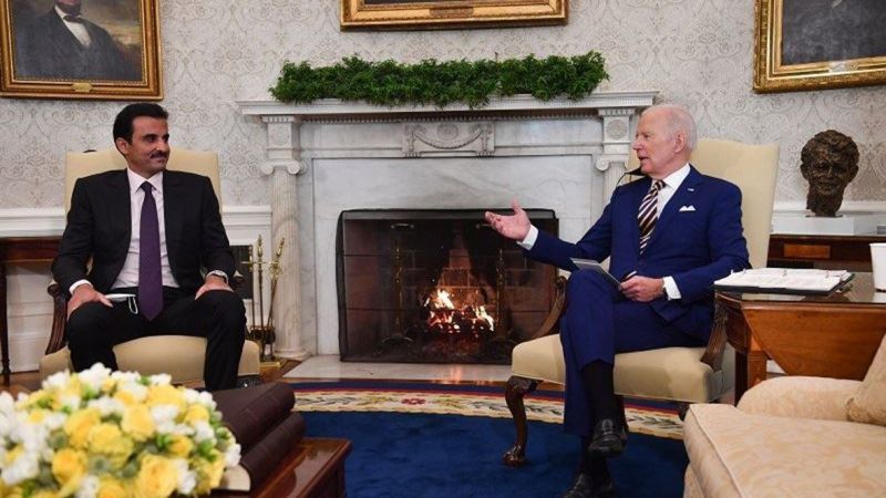 واشنطن| البيت الأبيض: الرئيس الأميركي بحث هاتفيًا مع نظيره القطري "الحرب في غزة"  