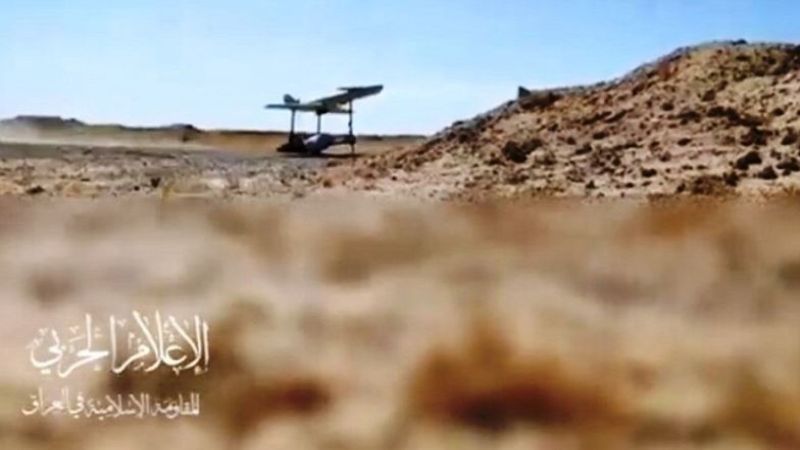 المقاومة الإسلامية في العراق استهدفت بالطيران المسيّر قاعدة عوبدا الجوية الصهيونية في الأراضي المحتلة
