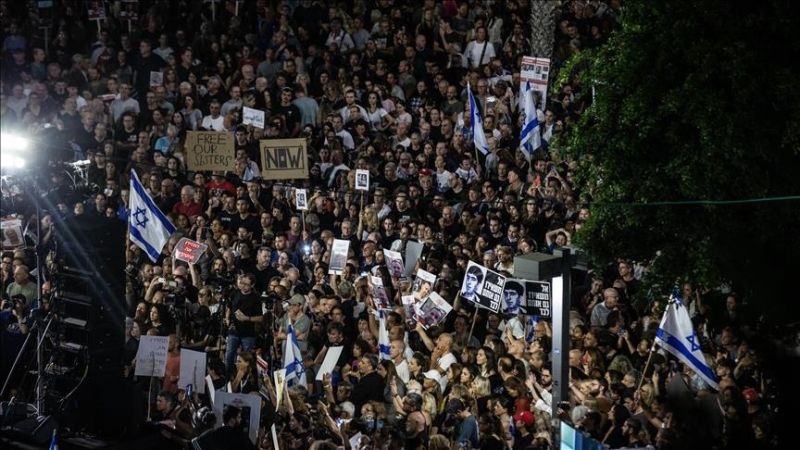 فلسطين المحتلة: مواجهات بين متظاهرين "إسرائيليين" والشرطة في القدس قرب مقر إقامة نتنياهو