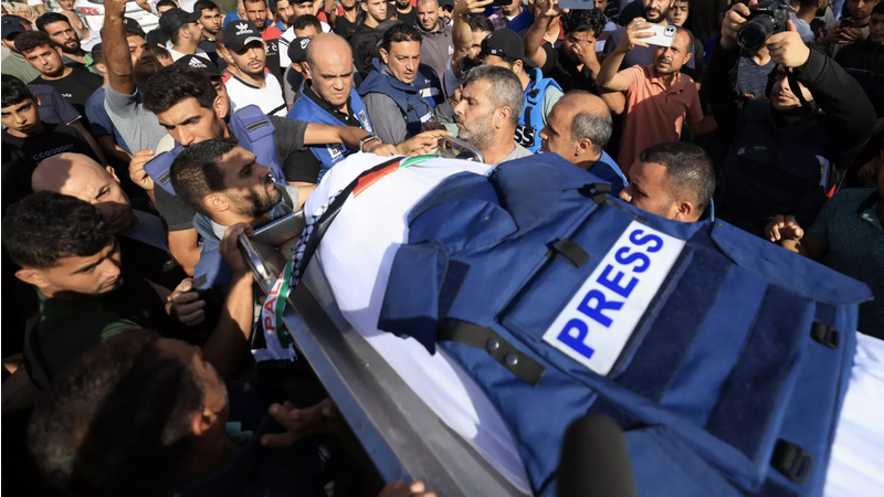 فلسطين: ارتفاع عدد الشهداء الصحافيين إلى 141 منذ 7 تشرين الأول