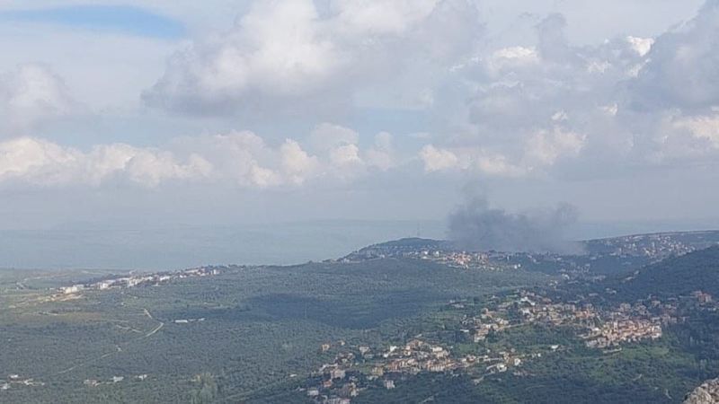 لبنان: غارة وقصف مدفعي على بلدة الضهيرة