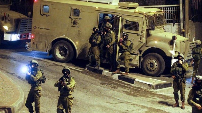  فلسطين المحتلة: قوات الاحتلال تقتحم  بلدة يتما جنوب نابلس