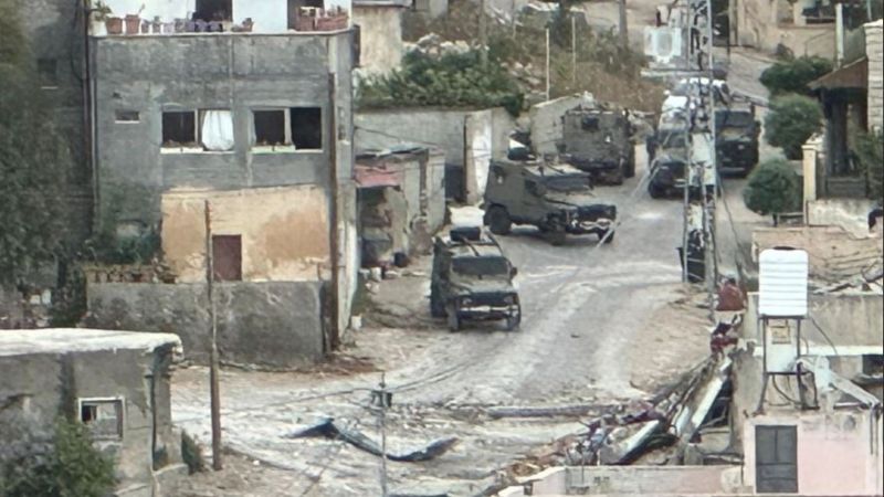 فلسطين: أكثر من 50 آلية للاحتلال تحاصر بلدة دير الغصون بطولكرم وتفرض حظر تجوال