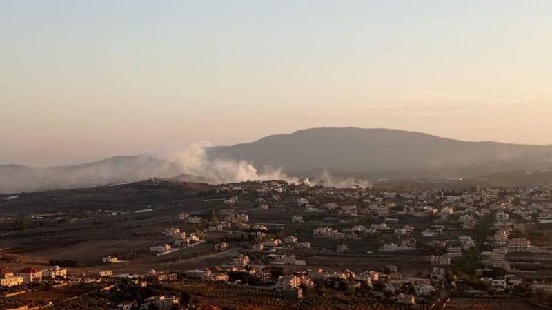 لبنان: غارة صهيونية تستهدف بلدة ميس الجبل جنوبًا
