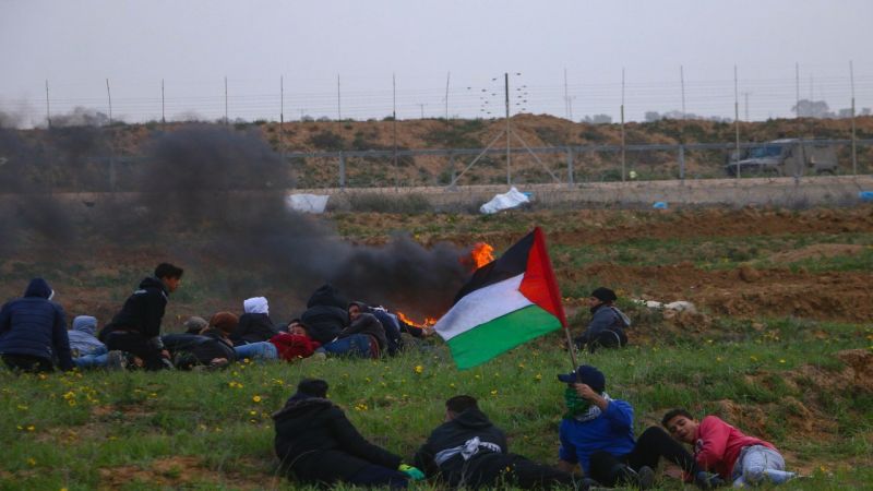 إصابة عشرات الفلسطينيين برصاص الاحتلال في الجمعة الـ47 لمسيرات العودة