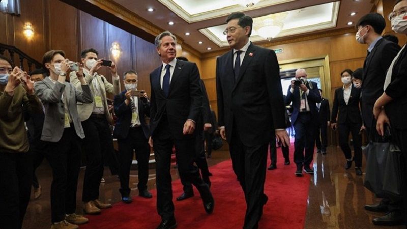 وزير الخارجية الصيني بعد لقاء بلينكن: علاقات بكين وواشنطن بأدنى مستوياتها&nbsp;