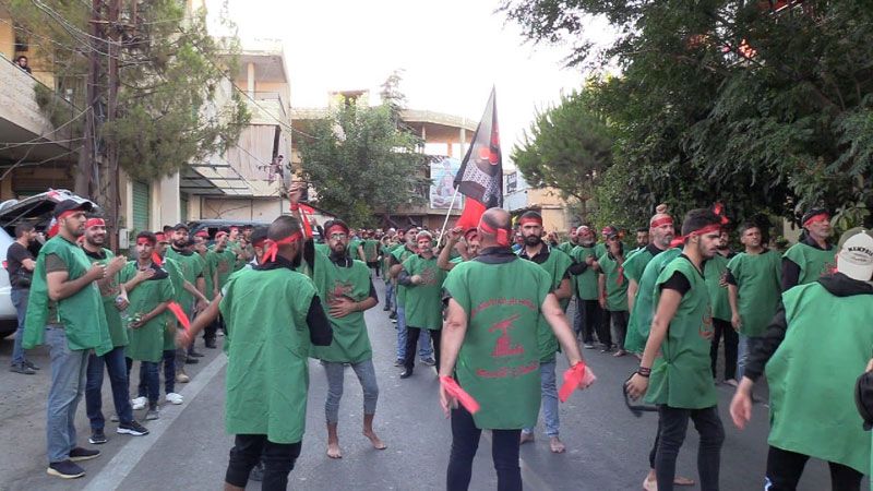 حزب الله نظّم مسيرة عاشورائية في تمنين التحتا البقاعية