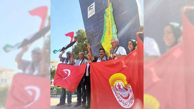 تونس تنصر فلسطين وتجدد المطالب بسنّ قانون تجريم التطبيع