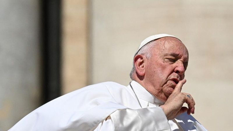 رسالة إلى بابا الفاتيكان بشأن تصريحاته عن غزة: فلتكونوا مع الحق والسلام