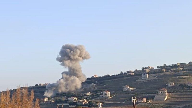  لبنان| مسيّرة صهيونية معادية أغارت بصاروخين على بلدة بليدا