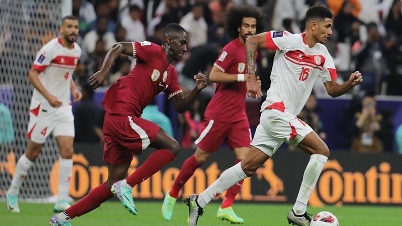 قطر تهزم لبنان بثلاثية في افتتاح كأس آسيا &nbsp;