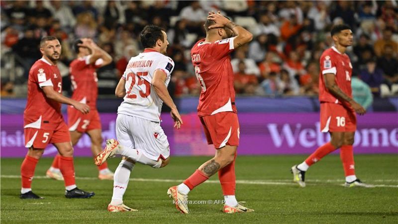 لبنان يخسر أمام طاجكستان ويودع بطولة آسيا