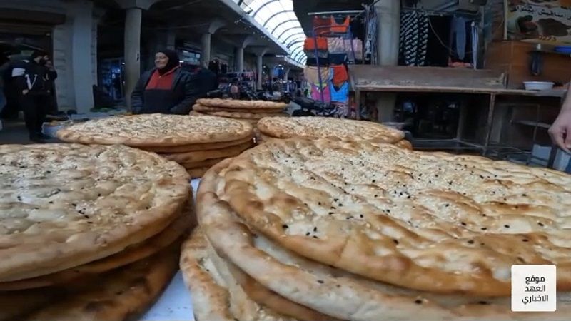 خبز رمضان في مدينة بعلبك