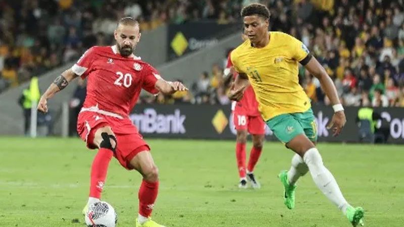 خسارة للبنان أمام أستراليا في التصفيات المزدوجة المؤهلة لنهائيات كأس العالم 2026
