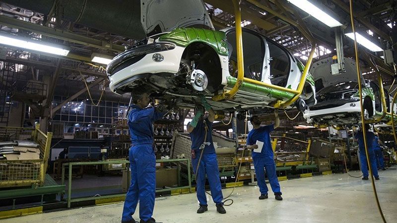 إيران في المركز الـ 16 عالميًا من حيث كمية إنتاج السيارات
