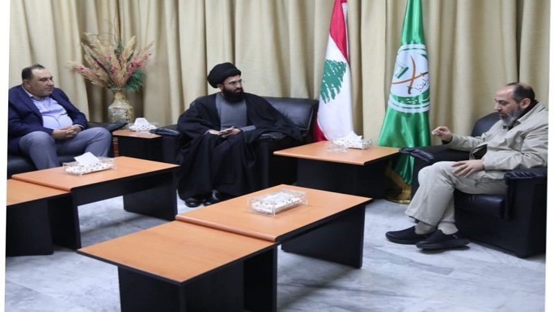 لبنان| السيد كميل باقر بحث مع أمين عام الجماعة الإسلامية في المستجدات بعد طوفان الأقصى