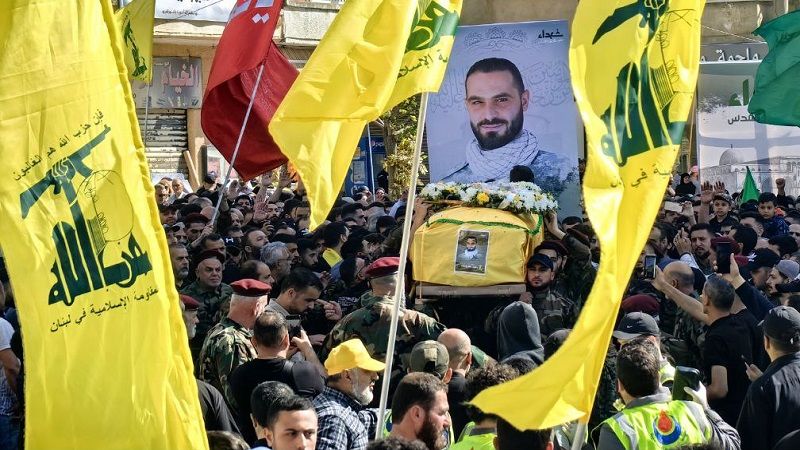 حزب الله يشيّع الشهيد حسين رضا يوسف في مدينة الخيام