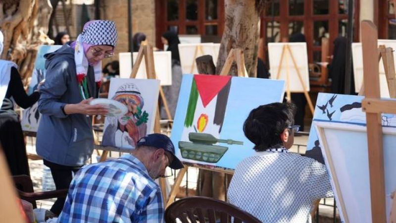 برعاية وزير الثقافة.. معرض فني لكشافة الإمام المهدي في صيدا القديمة بمناسبة يوم القدس