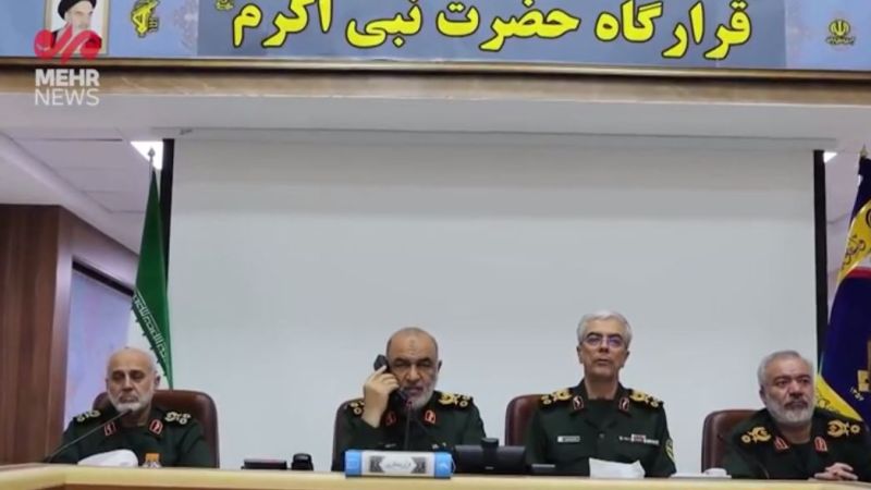 بالفيديو.. لحظة انطلاق عملية الحرس الثوري الإيراني بأمر اللواء حسين سلامي