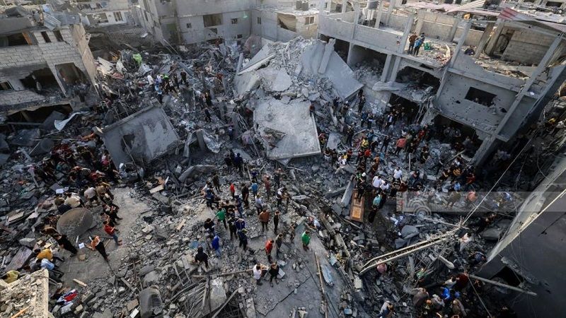 العدوان الصهيوني على غزة في يومه الـ193: جرائم مروّعة ومقابر جماعية