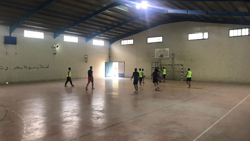 التعبئة الرياضية في حزب الله نظمت بطولة كرة سلة ثلاثية على ملعب مدرسة الحكمة في دورس