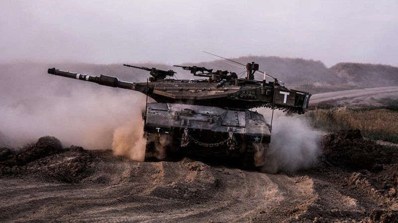  فلسطين المحتلة: مدفعية الاحتلال تستهدف محيط منطقة الشيخ زايد شمال غزة