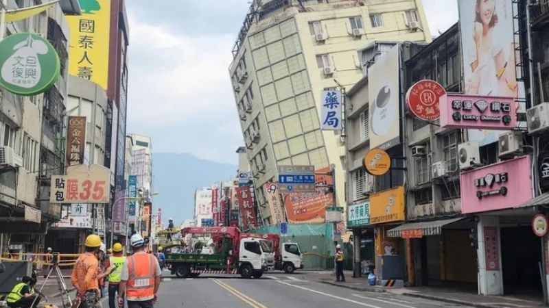 زلزال ضرب شرقي تايوان