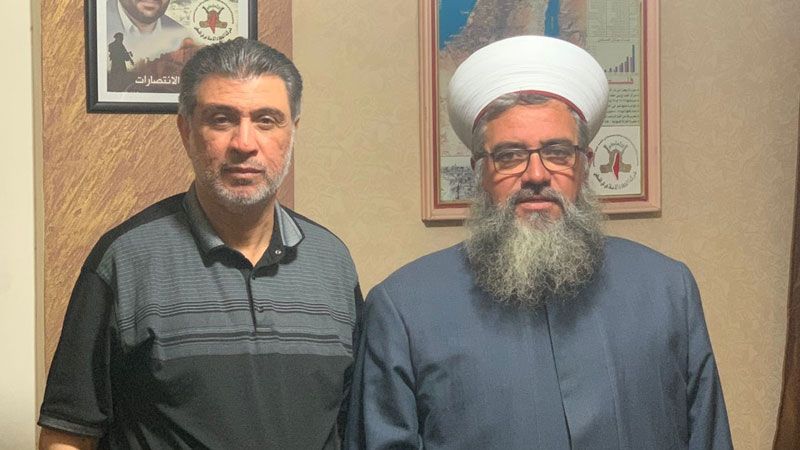 لبنان: الشيخ العيلاني التقى مسؤول العلاقات الإسلامية في "الجهاد الإسلامي" في صيدا