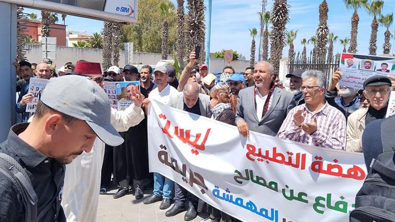 المغاربة يطلقون نداء الأحرار لإنهاء كل أشكال التطبيع مع الكيان الصهيوني